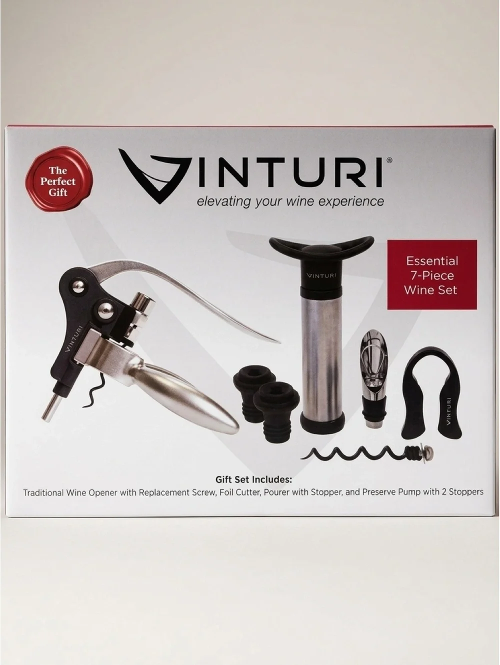 Vinturi Essential 7-Piece Wine Accessory Set